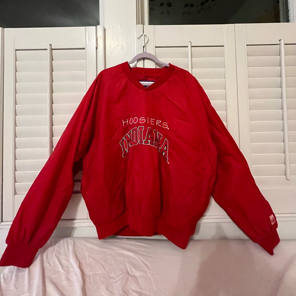 Logo 7 Vintage Indiana University windbreaker. Size XL.